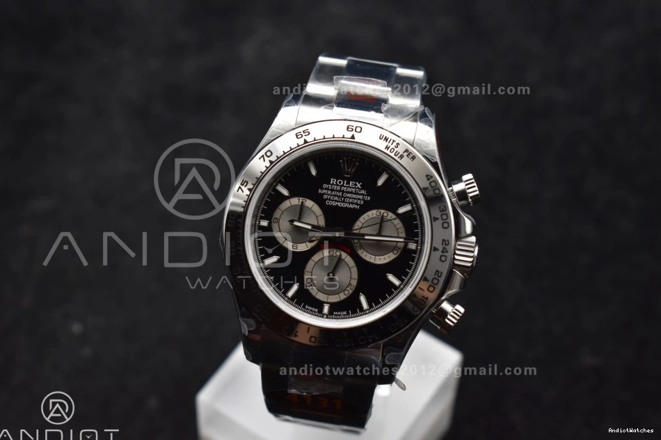 Classic Bracelet V 126509 Edition QF 1:1 Silver SH4131 on Daytona 794 Black SS Best Dial 0815